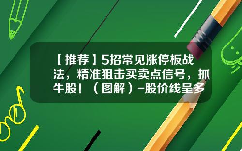 【推荐】5招常见涨停板战法，精准狙击买卖点信号，抓牛股！（图解）-股价线呈多少角度才爱涨停