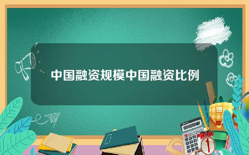 中国融资规模中国融资比例