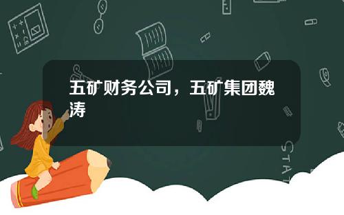 五矿财务公司，五矿集团魏涛