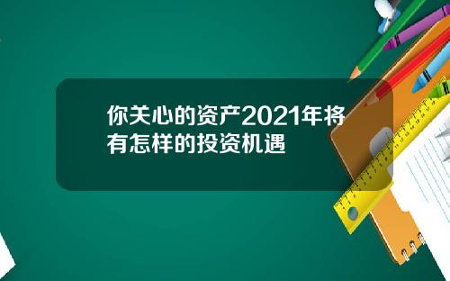 你关心的资产2021年将有怎样的投资机遇