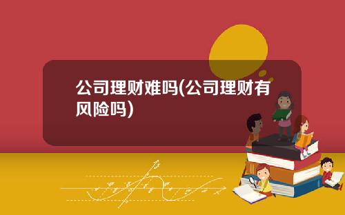 公司理财难吗(公司理财有风险吗)