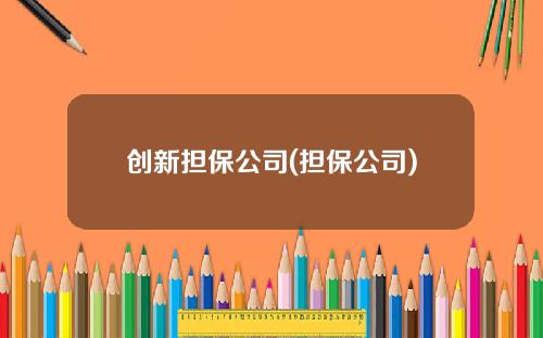 创新担保公司(担保公司)