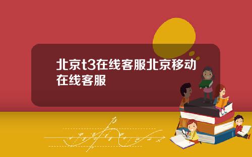 北京t3在线客服北京移动在线客服