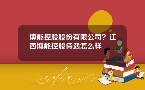 博能控股股份有限公司？江西博能控股待遇怎么样