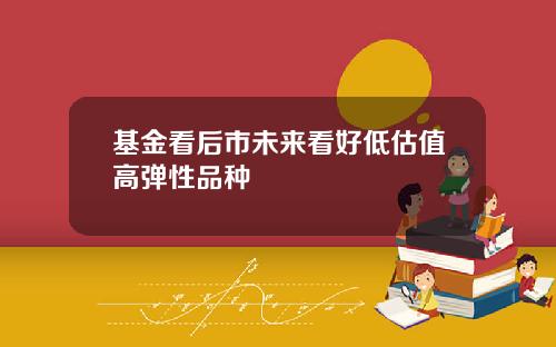 基金看后市未来看好低估值高弹性品种