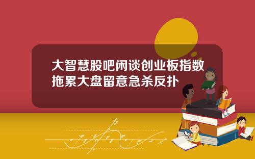 大智慧股吧闲谈创业板指数拖累大盘留意急杀反扑