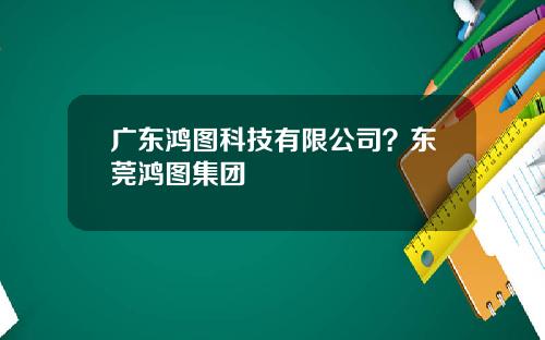 广东鸿图科技有限公司？东莞鸿图集团