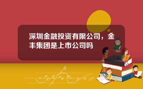 深圳金融投资有限公司，金丰集团是上市公司吗