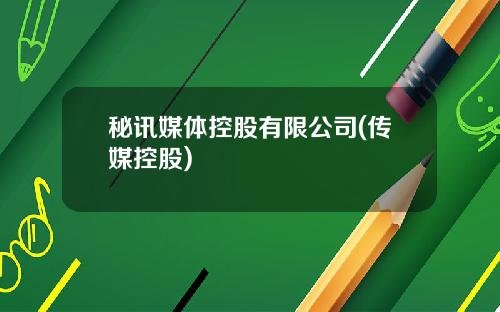 秘讯媒体控股有限公司(传媒控股)