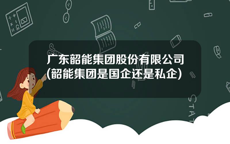 广东韶能集团股份有限公司(韶能集团是国企还是私企)